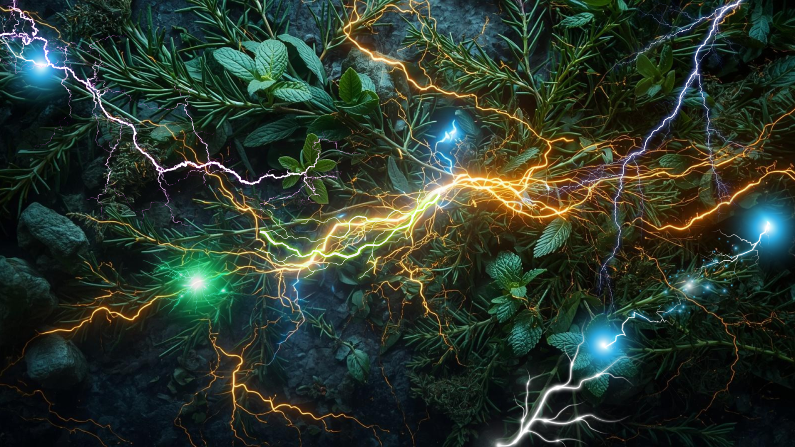 迷迭香、尤加利、薄荷、茶樹精油的超強訊號